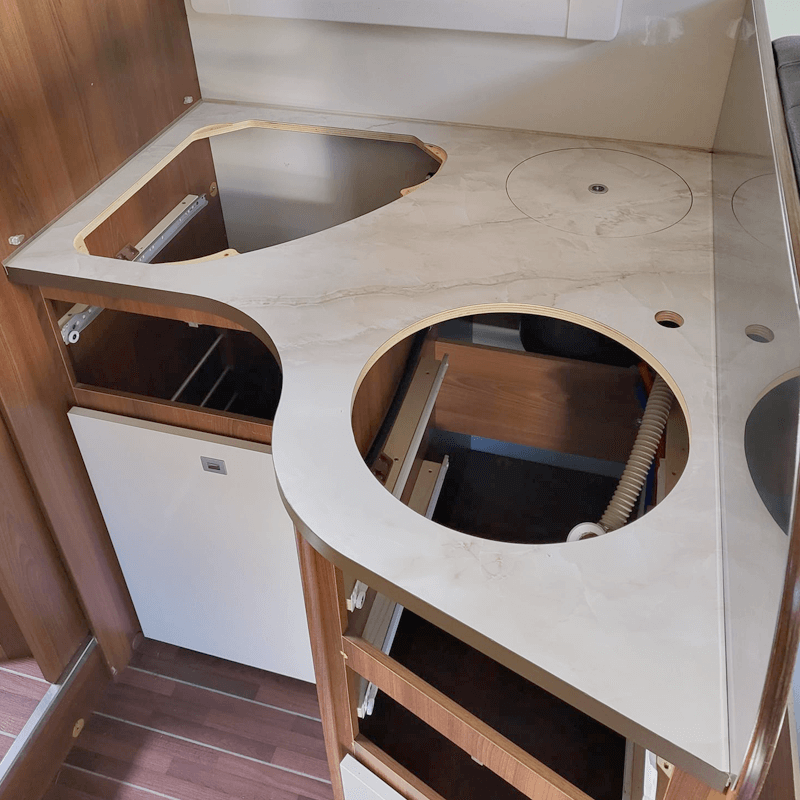 Camper interieur wrap - na Camper interieur wrap - na