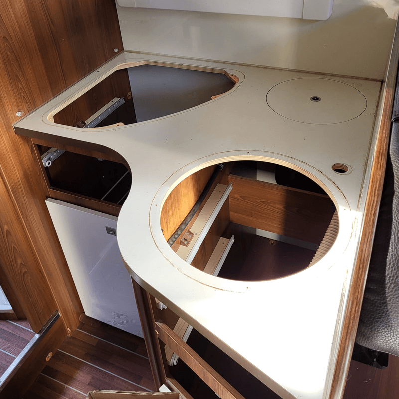 Camper interieur wrap - voor Camper interieur wrap - voor